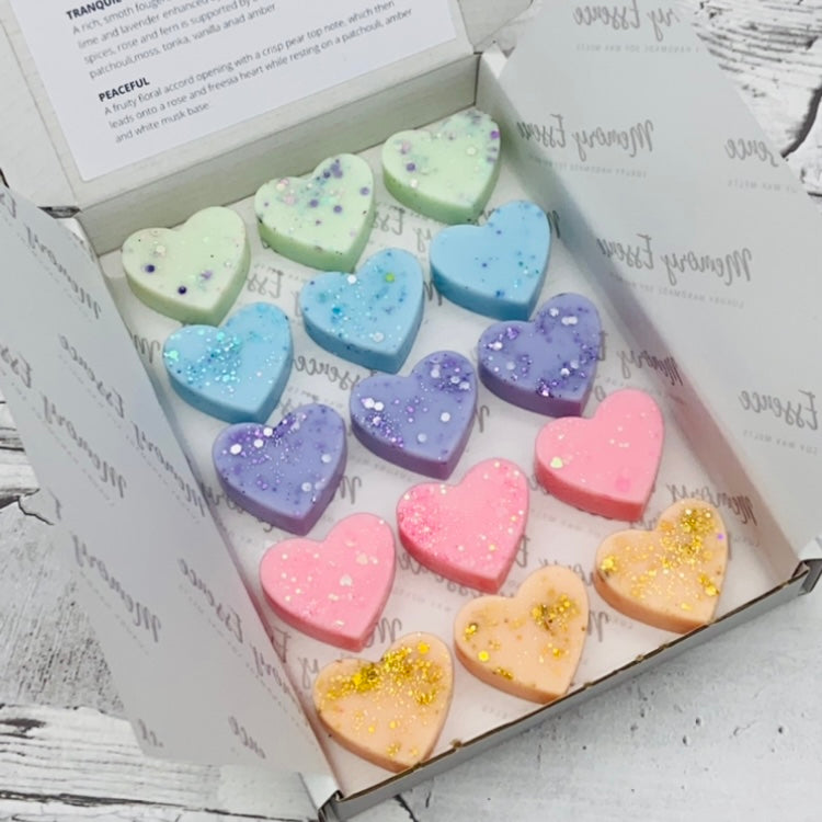 The Spa Collection Wax Melt Heart Selection Gift Set